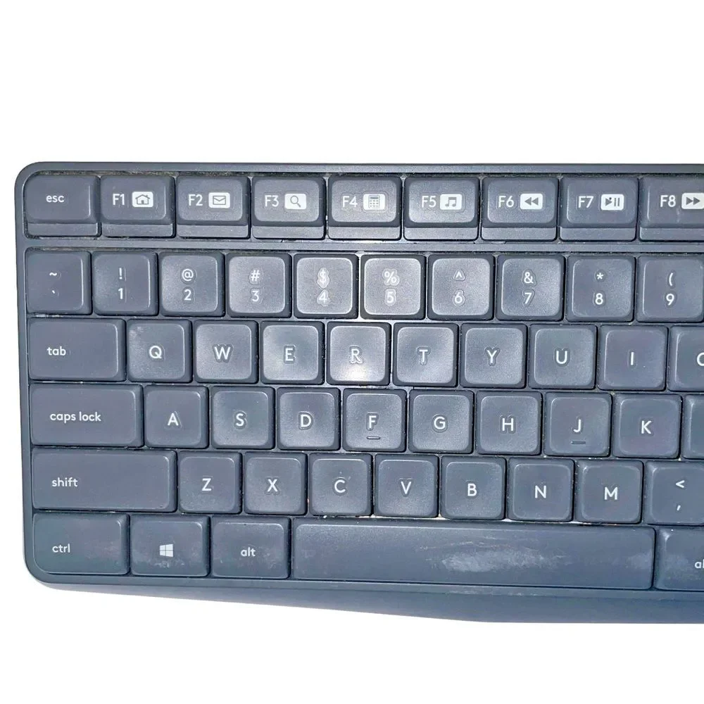 Logitech K235 Gray Wireless Keyboard‎ Without USB Adapter And Mouse